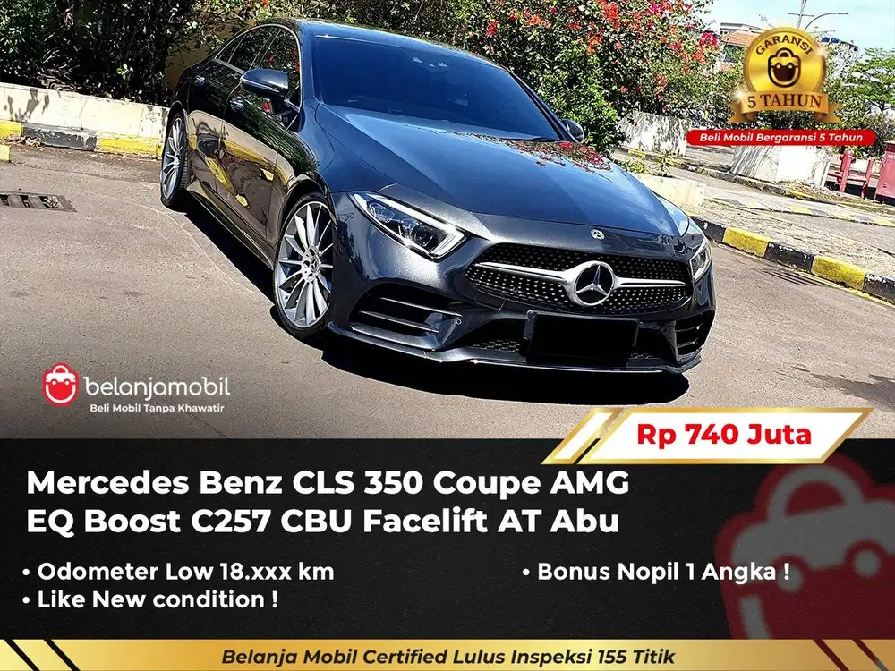 [ KM LOW ] Mercedes Benz CLS 350 CLS350 Coupe AMG EQ C257 2018/2019