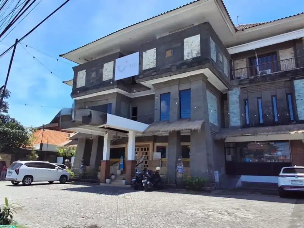 Disewakan Gedung Cantik Siap Pakai 3 lantai di Sanur Bali Lokasi by pass Ngurah Rai Sanur