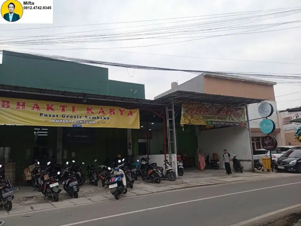 532. Dijual Ruko 2 Lantai  Bhakti Karya Outlet Bintaro 3 Di Jalan KH Wahid Hasyim Jurang Manggu Timur Pondok Aren Kota Tangerang Selatan