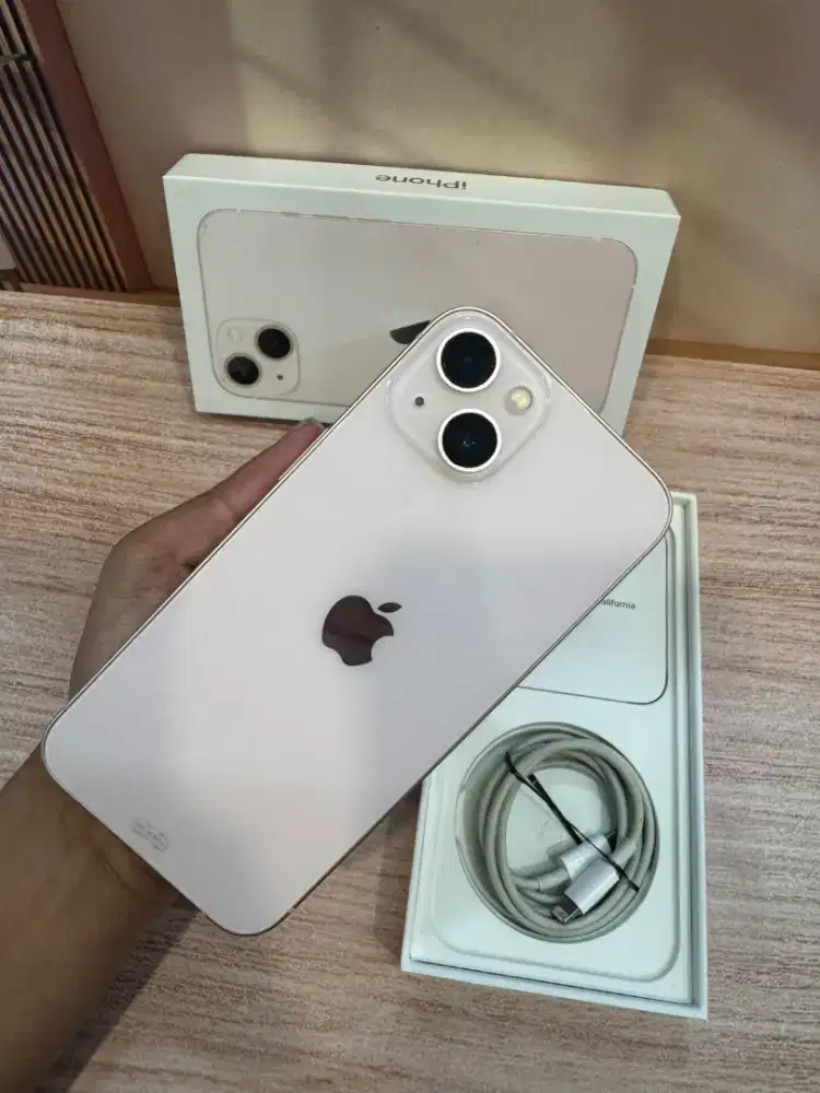 iPhone 13 128GB Pink Ex iBox BH 83% Lengkap