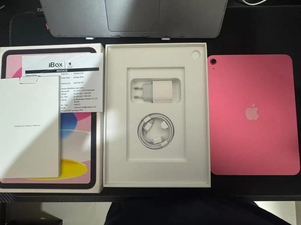 Apple Ipad Gen 11 (A16) IBOX 128GB Wifi Pink Mulus Like New