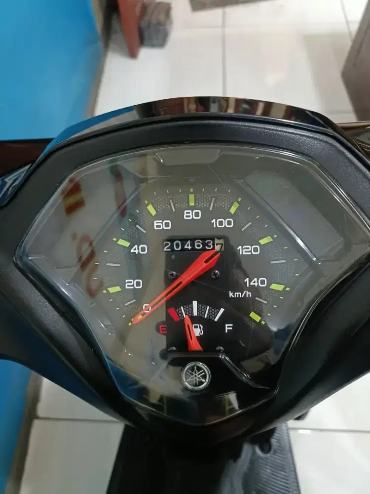 Hitam glossy YAMAHA MIO GEAR NON S BLUECORE 125 2022 DP PROMO 500RB