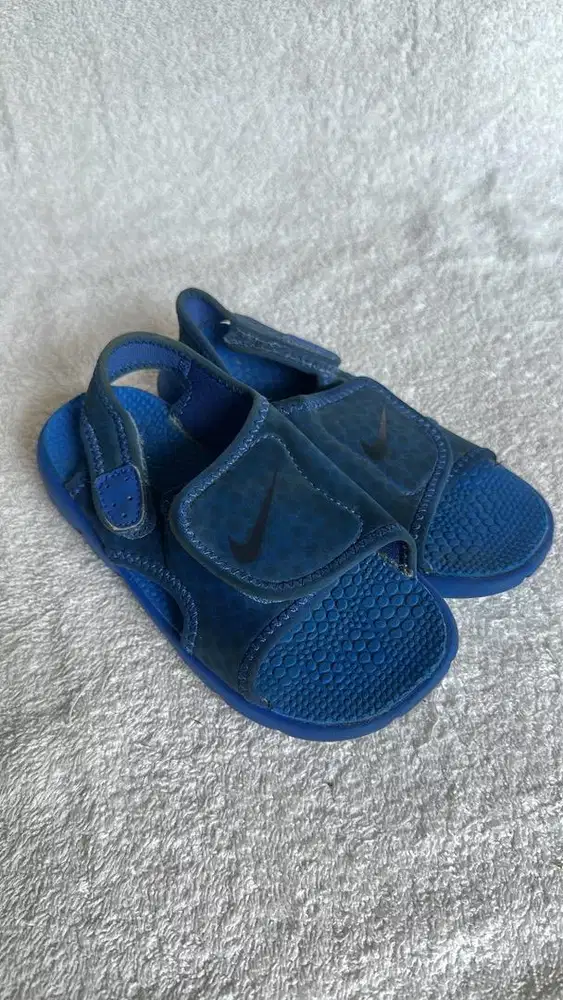 Nike Biru sandal tali anak