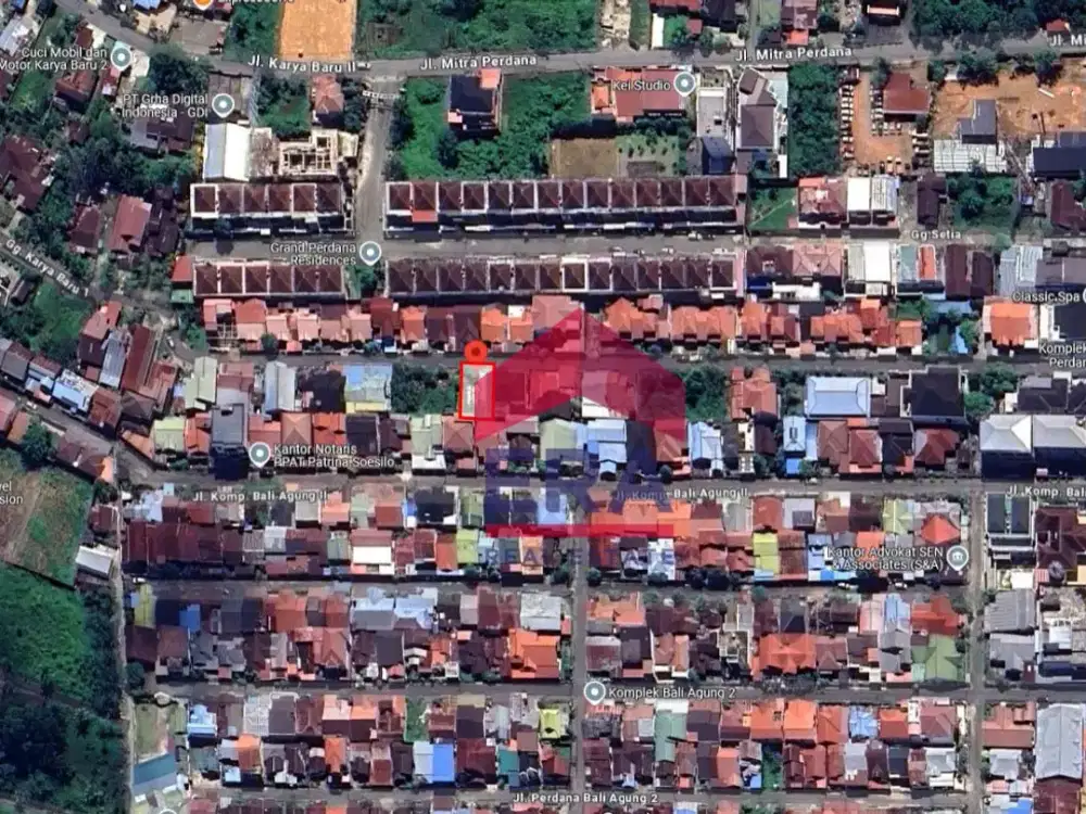 Tanah siap bangun perdana komp anugrah perdana, Pontianak