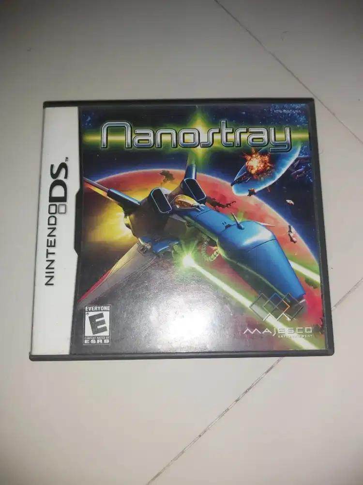 Nanostray (Nintendo DS) Lengkap Box & Manual - Collector Item
