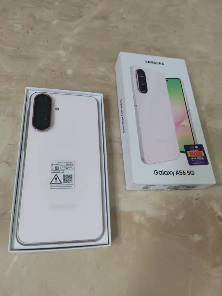 Samsung a56 ram 12/256gb lengkap ori