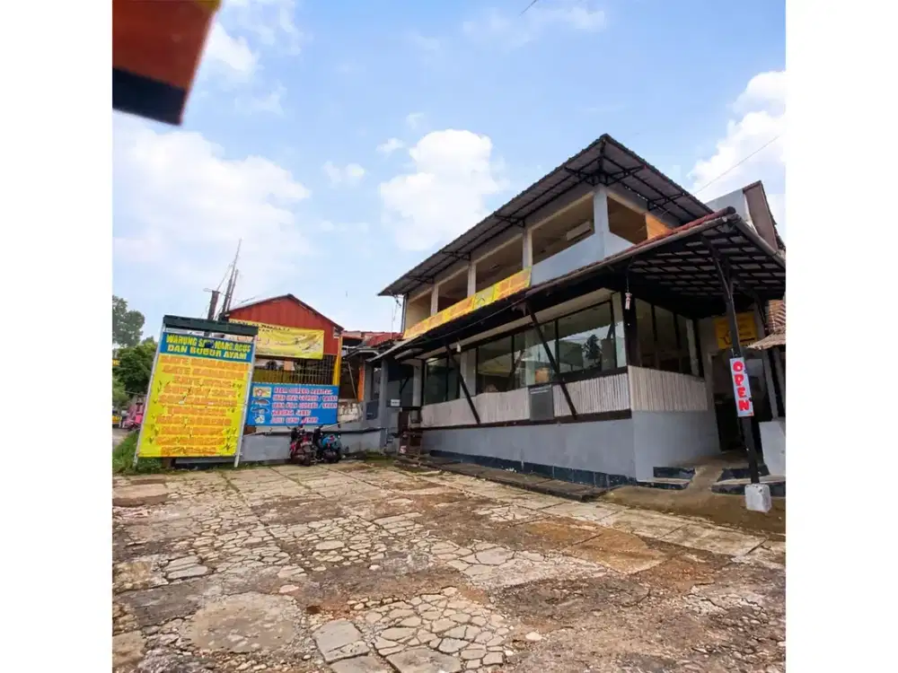 DISEWA TEMPAT USAHA BAGUS STRATEGIS DI JALAN RAYA PUNCAK GADOG BO221