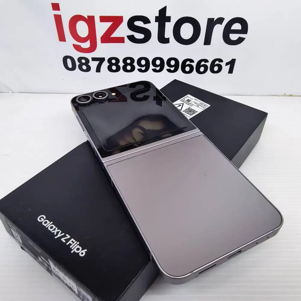 Samsung Z Flip 6 12/256 Silver 98% Like NEW NOMINUS FULLSET