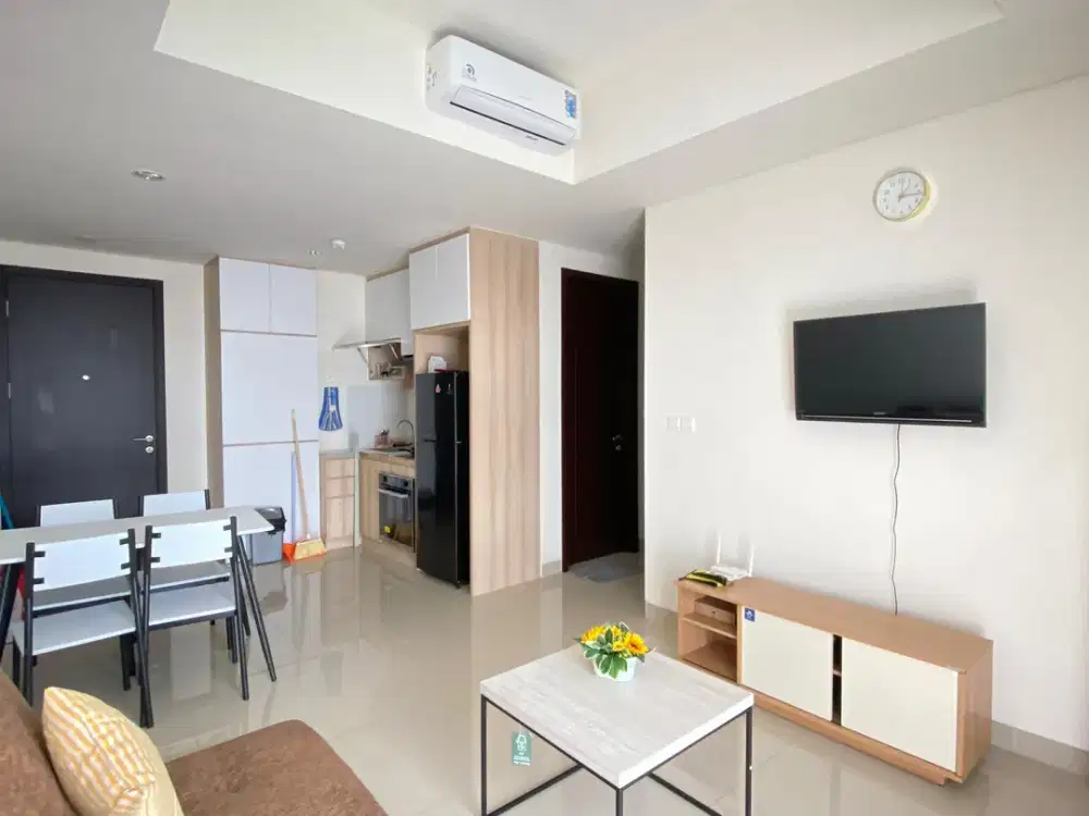 DIJUAL UNIT APARTMENT CLEON PARK TYPE 2 BEDROOM VIEW AEON MALL JGC