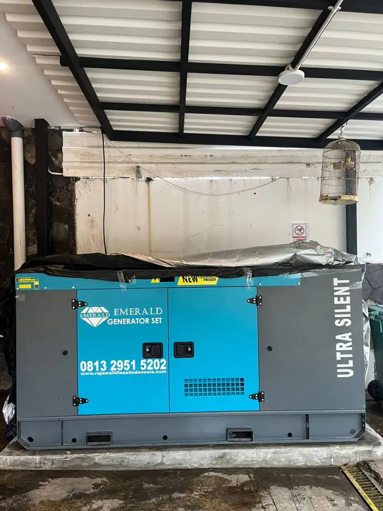 Genset 60 KVA EMERALD | 3 Phase 380V