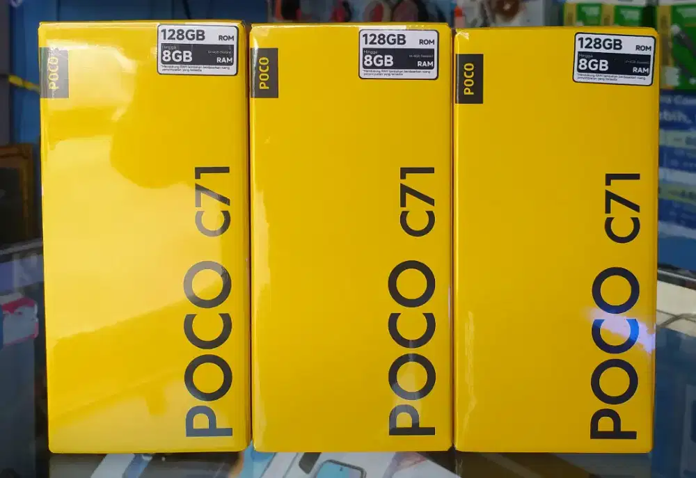 POCO C71 (BARU) garansi 15 bulan