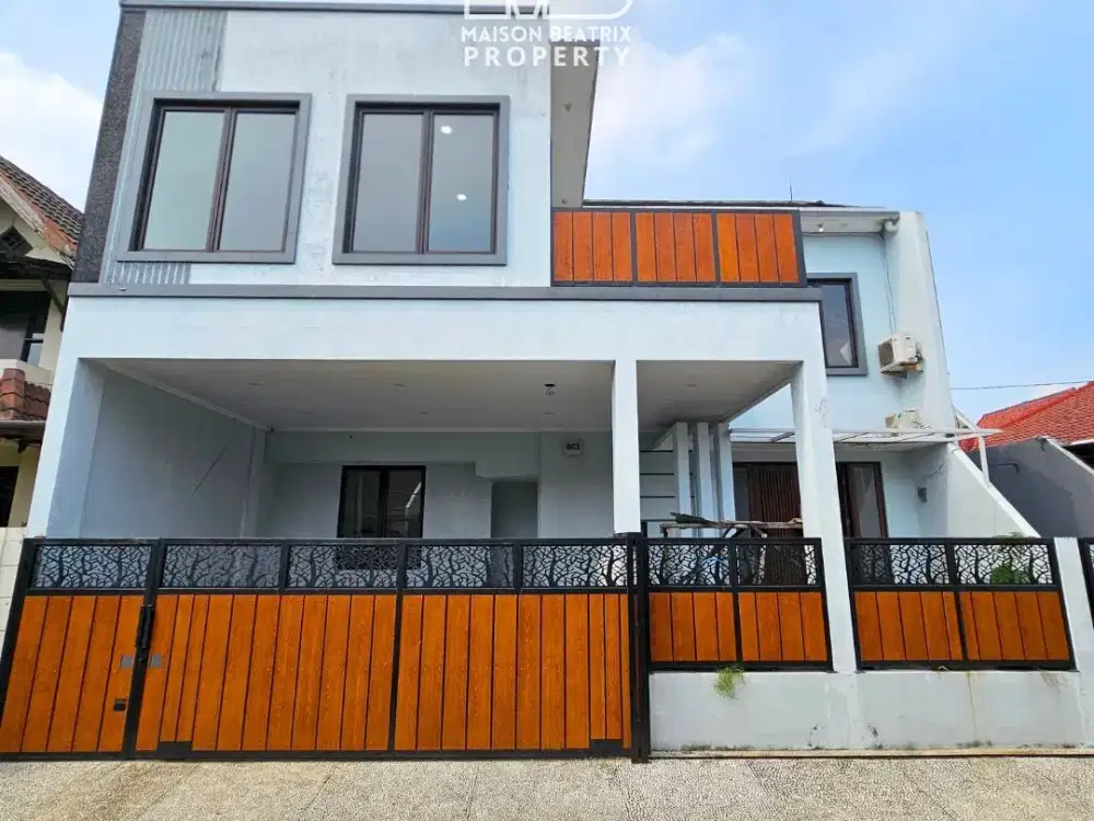 RUMAH BARU RENOV SIAP HUNI LOKASI BAGUS DAN STRATEGIS DI GRIYA LOKA BSD CITY - TANGSEL