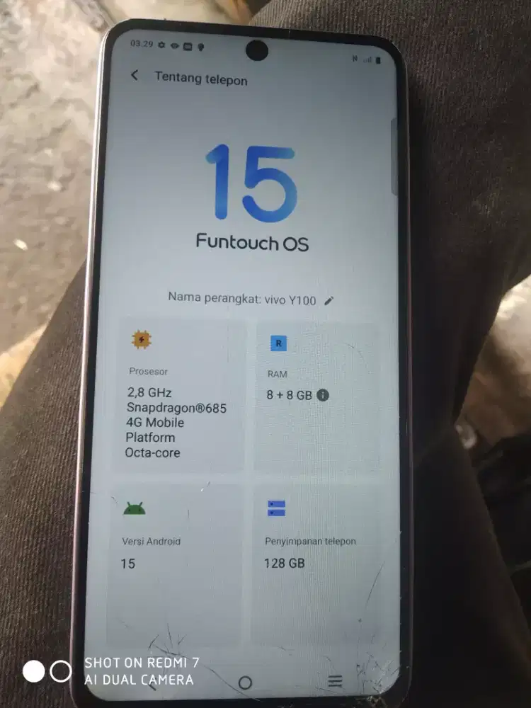 Di jual vivo y 100 4G