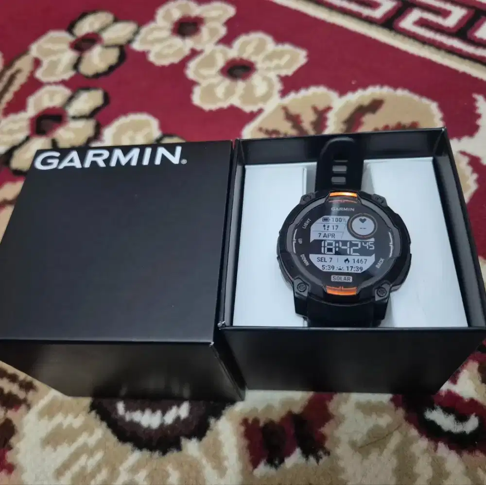 Garmin instict 3 solar Bekas