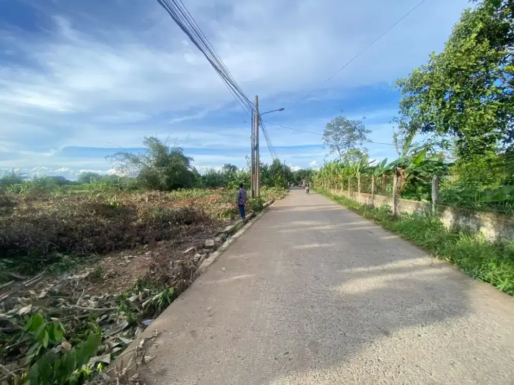 Tanah Tepi Jalan Cisauk Mekarwangi, 10 Menit Stasiun Jatake BSD