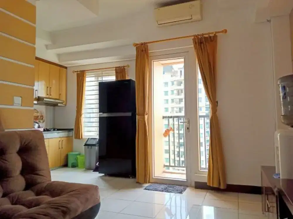 Aptmn di Kemayoran 2BR terletak di hoek dg View menawan
