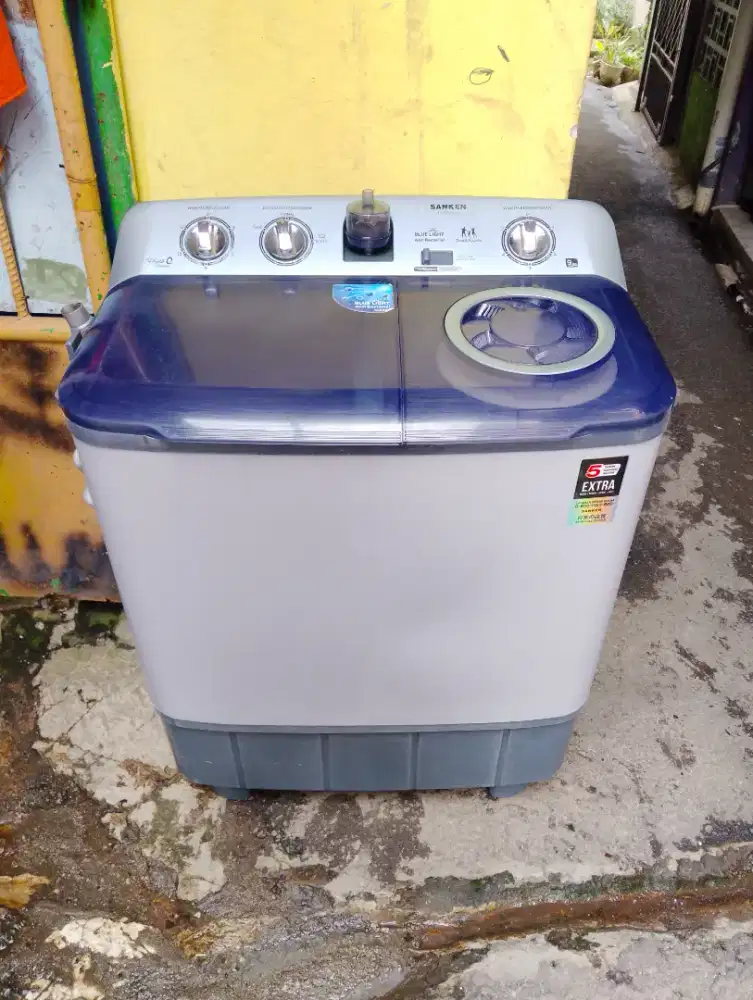 Mesin cuci Sanken japan 9kg