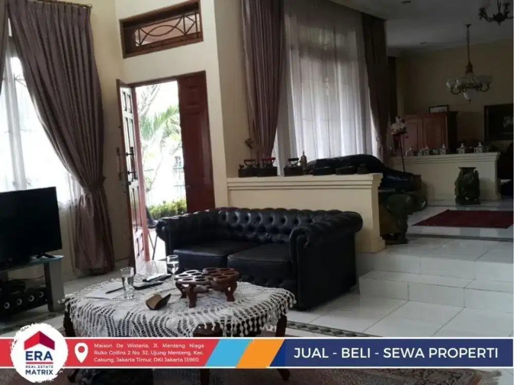 Jual Rumah Mewah Unfurnish Lokasi Strategis Dan Bebas Banjir Di Pondok Kelapa