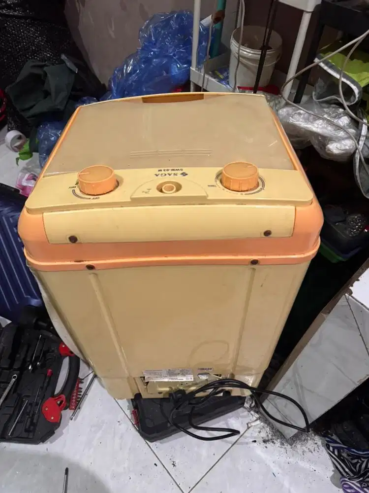 Mesin Cuci Portable Rusak Jual Murah aja apa adanya