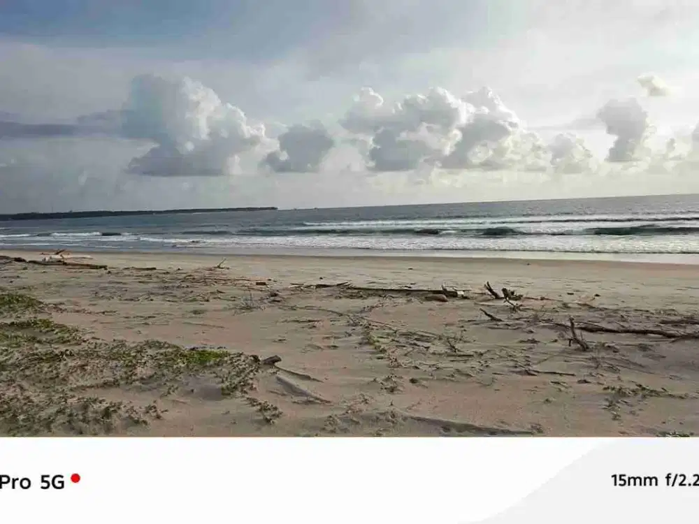 tanah 3,5 hektar pinggir pantai krui pesisir barat