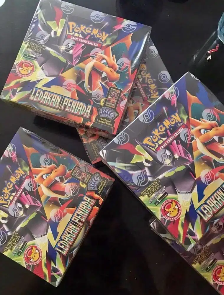 tcg box pokemon ledakan peniada