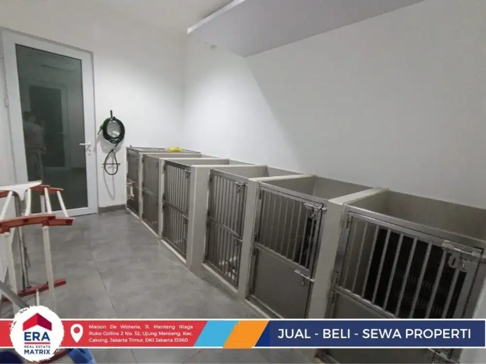 Bonus Kamar Breeding Dog Rumah Semi furnished Cluster JGC Full Bata