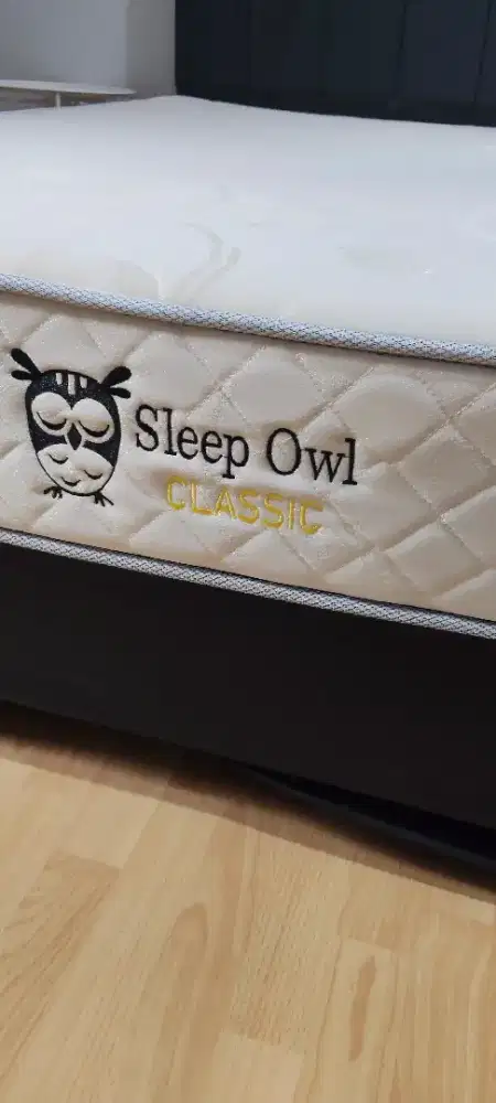 Bed set ukuran 160x200 merk sleep owl