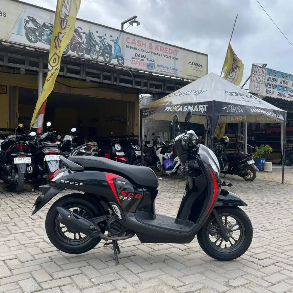 HONDA SCOOPY SPORTY TAHUN 2022 LIKE NEW