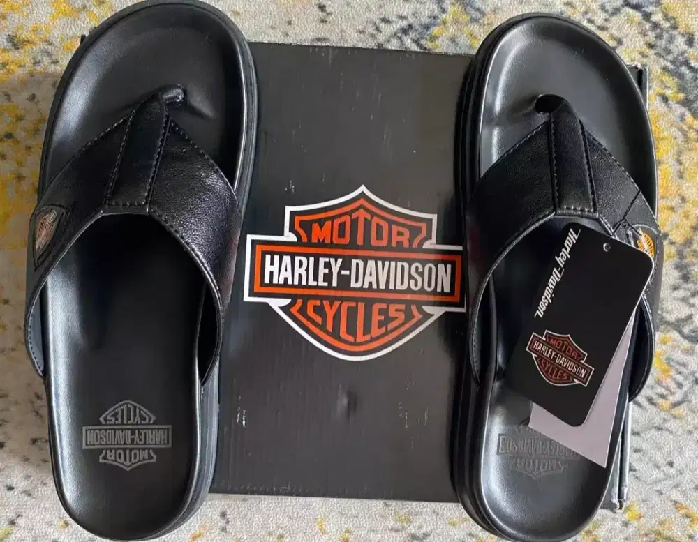 Auth sandal harley Davidson flip plop