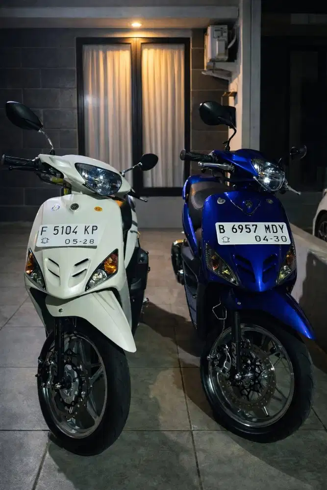 Mio sport 155cc tahun 2008 warna putih