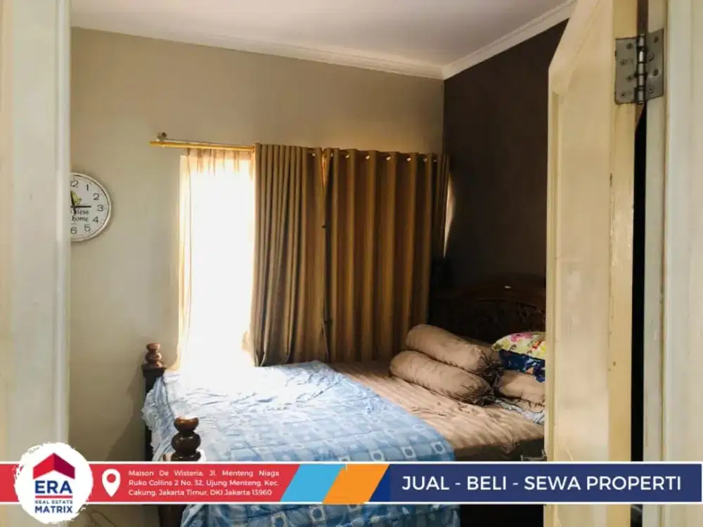 Jual Cepat! Rumah Mewah DI Metland Menteng 2 Lantai Dekat Mall & Bebas Banjir