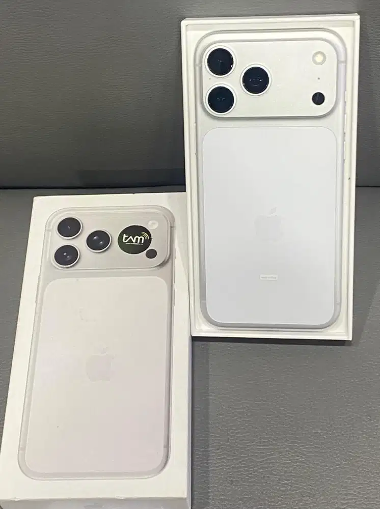 iphone 17 promax 256gb silver ibox fullset