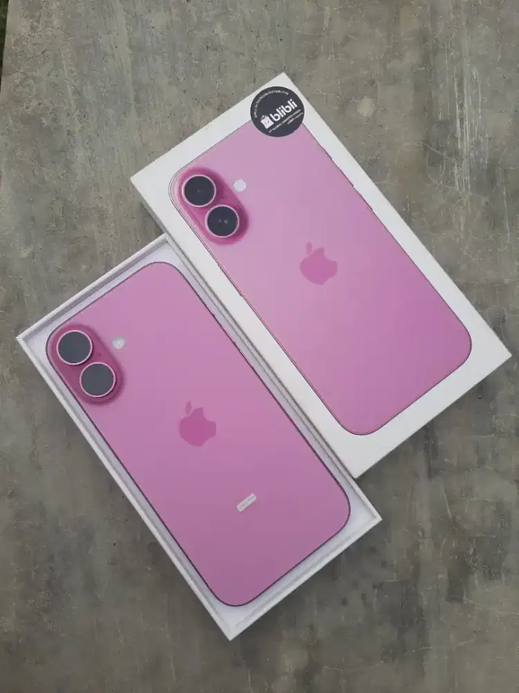 Iphone 16 128gb like new garansi panjang