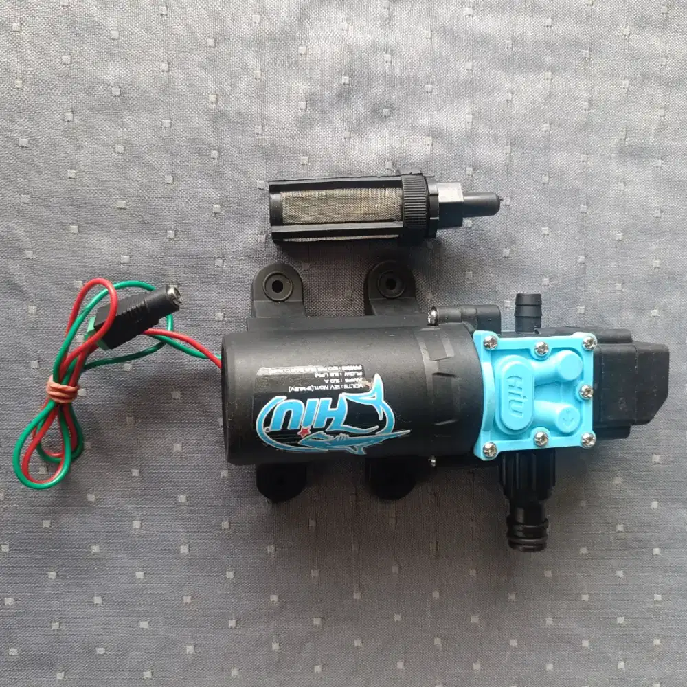 Pompa DC hiu pump sprayer 12 V 100 PSI