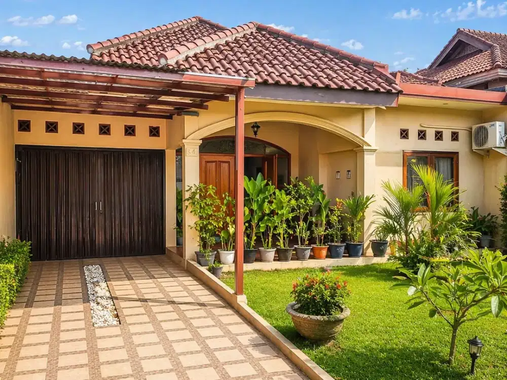 Rumah Luas 420m2 Terawat Halaman Luas Harga NJOP di Griya Cinere Dekat Tol Limo