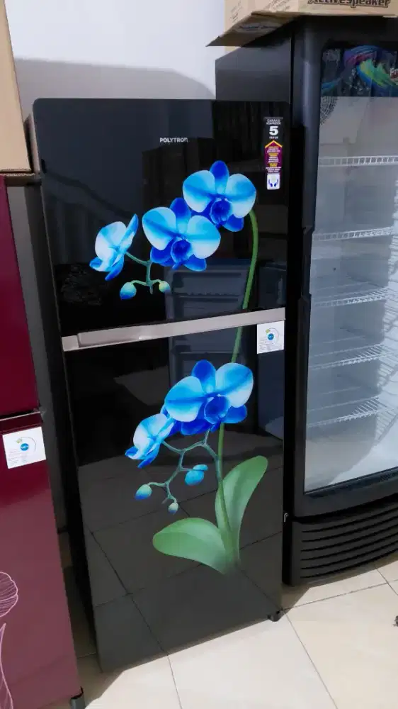 Kulkas polytron 2pintu bsgus ori yg agak.jumbo