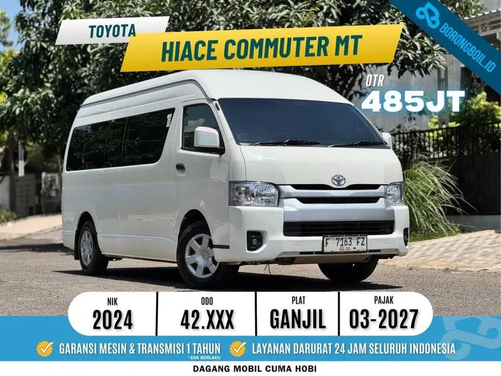 Hiace Commuter MT 2024