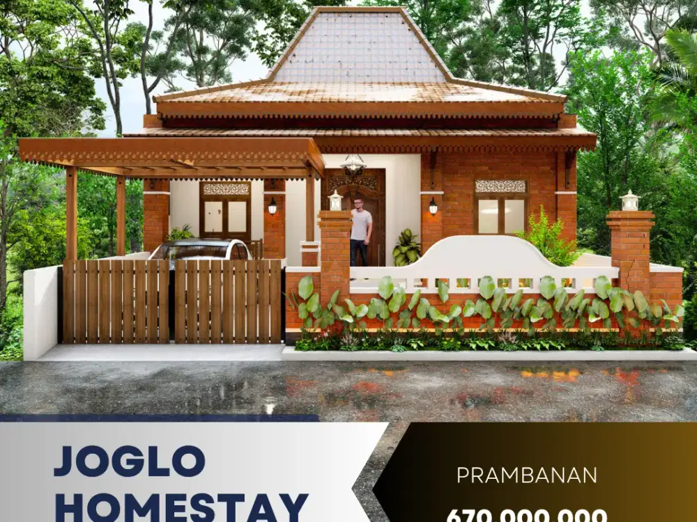 Ndalem Joglo Prambanan 2 – Unit Terbatas, SHM, Hampir Sold Out!