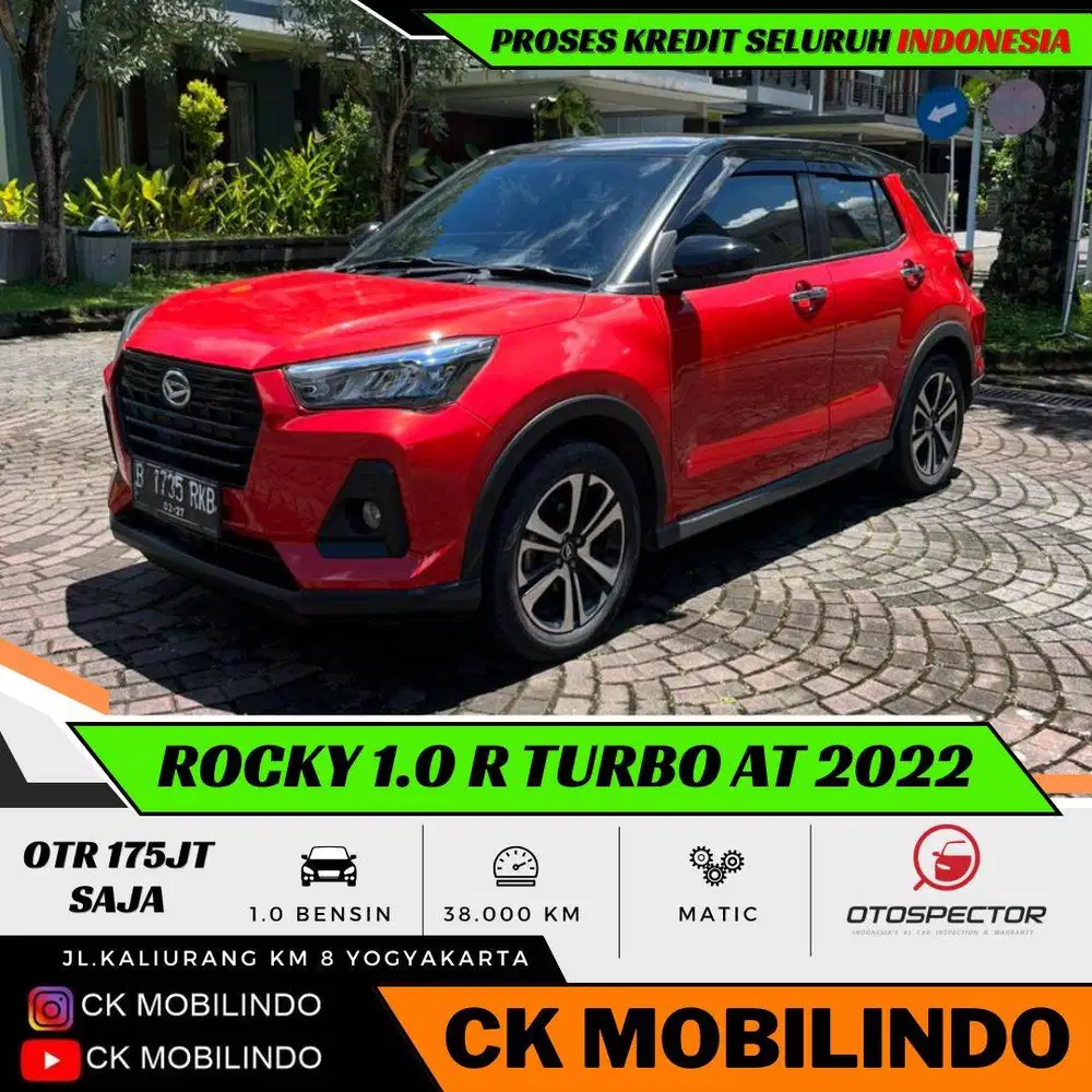 Daihatsu Rocky R Turbo Matic 2022 ISTIMEWA Pajak Baru DP Minim Raize