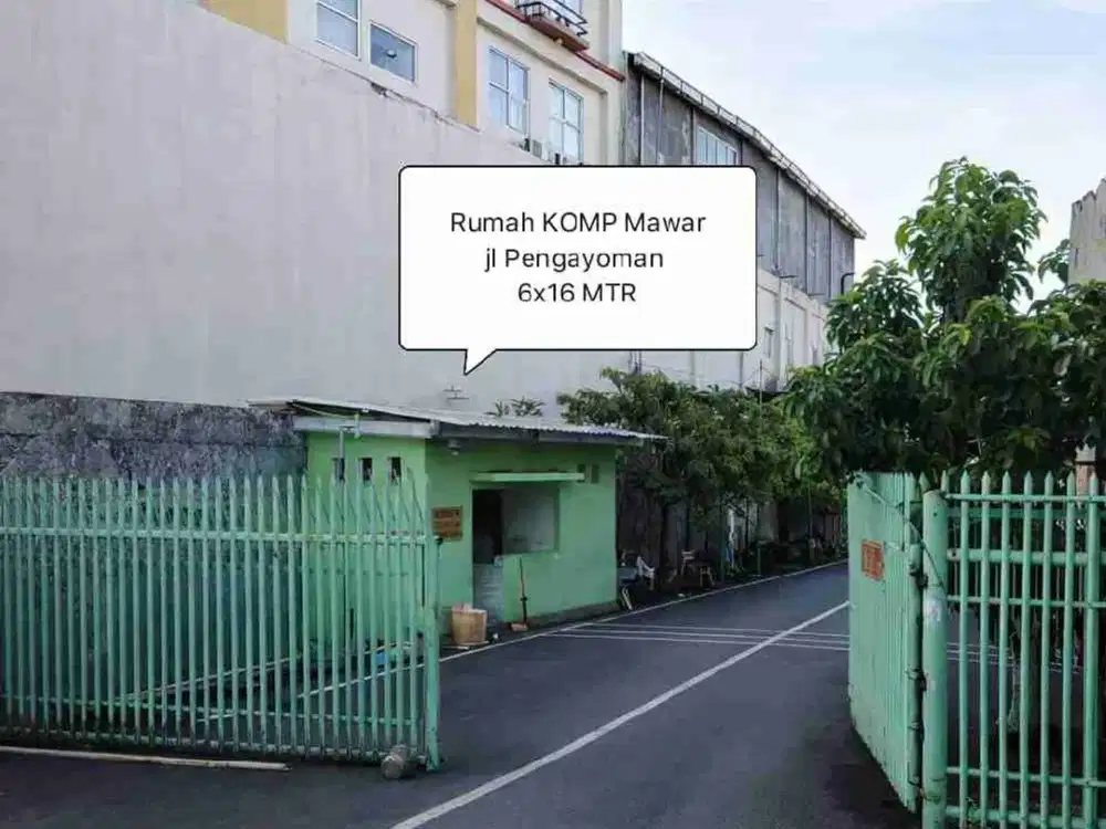 Rumah jl Pengayoman Makassar KOMP Mawar Panakkukang