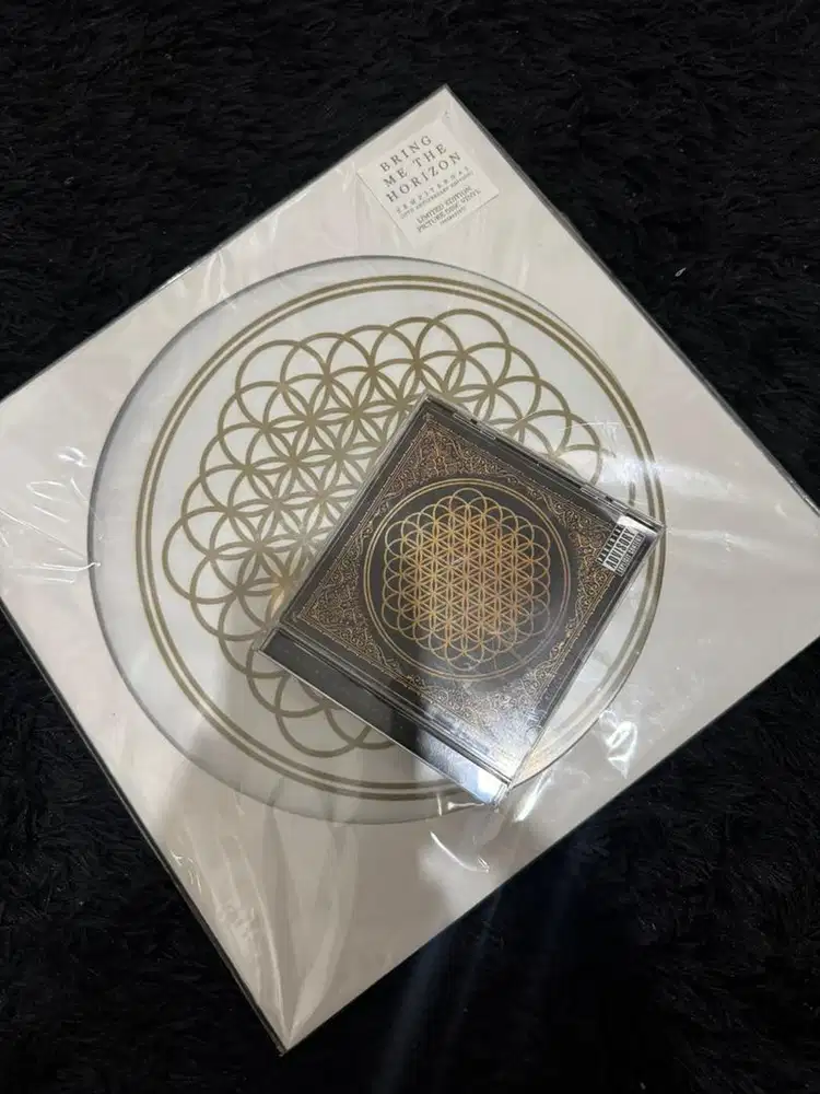 Rare BMTH album Sempiternal Signed by all members + Vinyl 10th Anniv