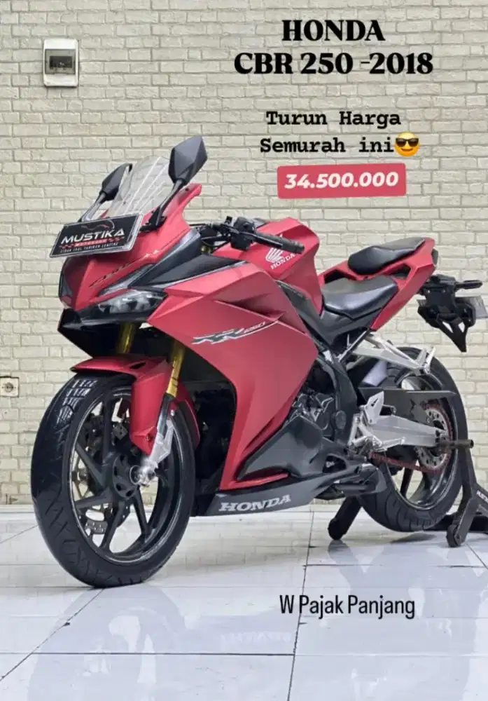 Honda CBR250RR tahun 2018