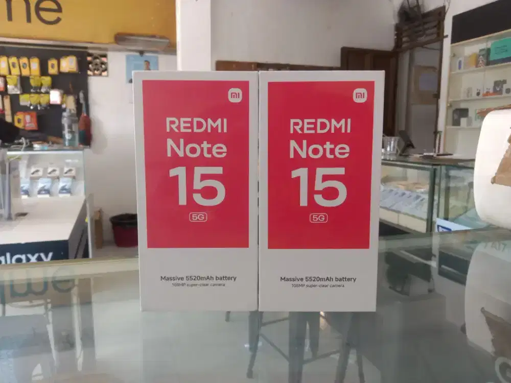 Fast respon WA Xiaomi Redmi Note 15 5G 8/256 Garansi resmi 15bln