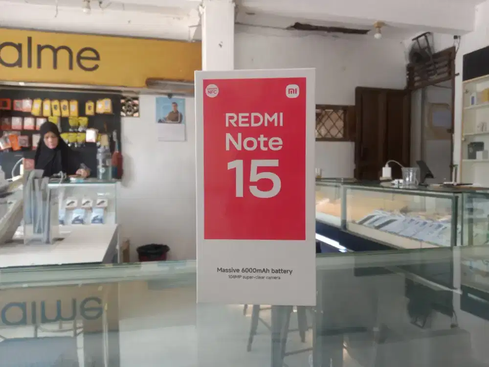Fast respon WA Xiaomi Redmi Note 15 8/128 Garansi resmi 15bln