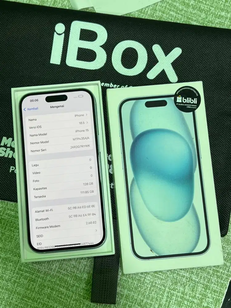 Iphone 15 128gb garansi resmi