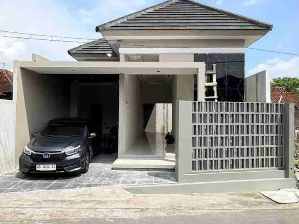 RUMAH BARU LIMASAN MODERN & ESTETIK DI SIDOKERTO PURWOMARTANI KALASAN SLEMAN