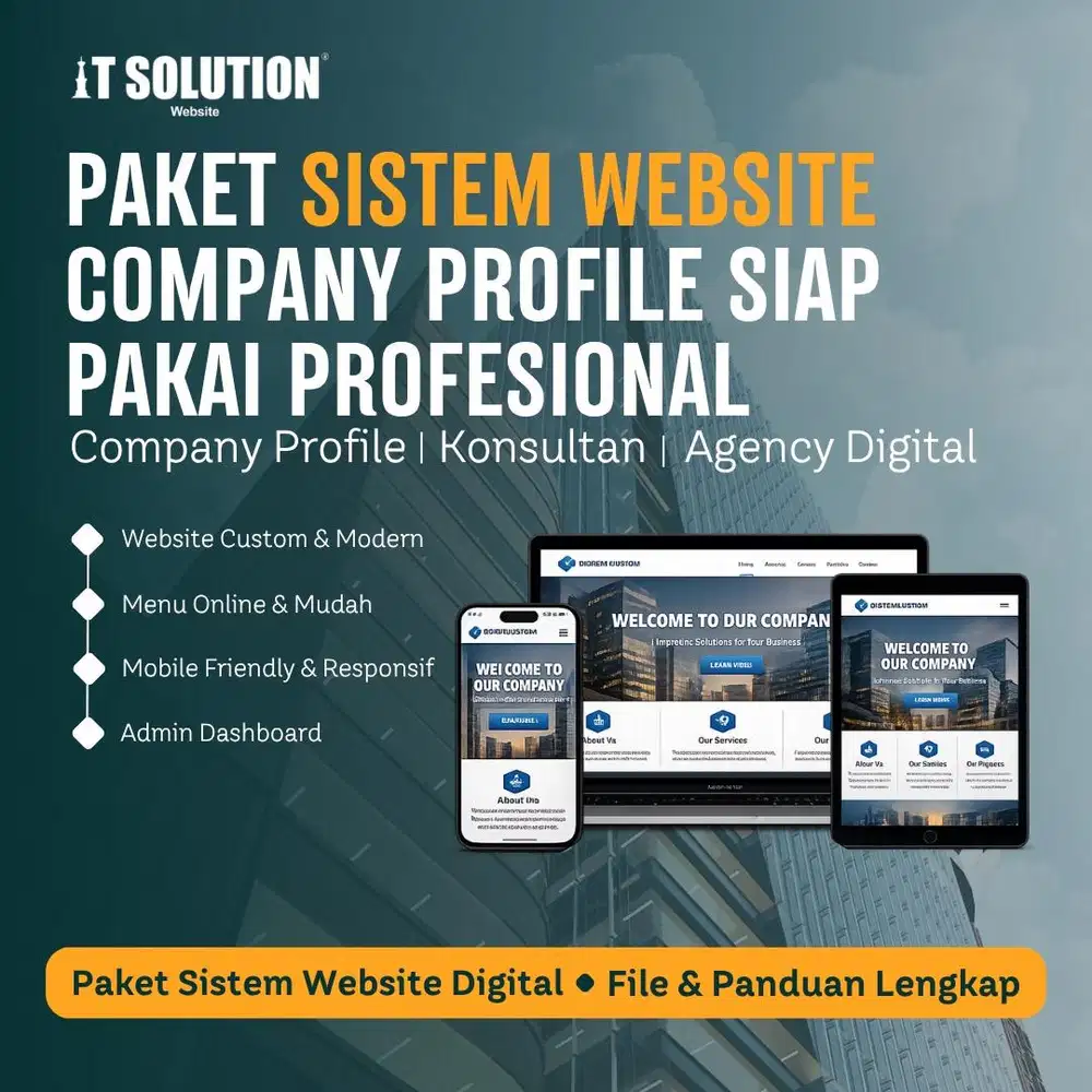 Pembuatan Website Company Profile Profesional