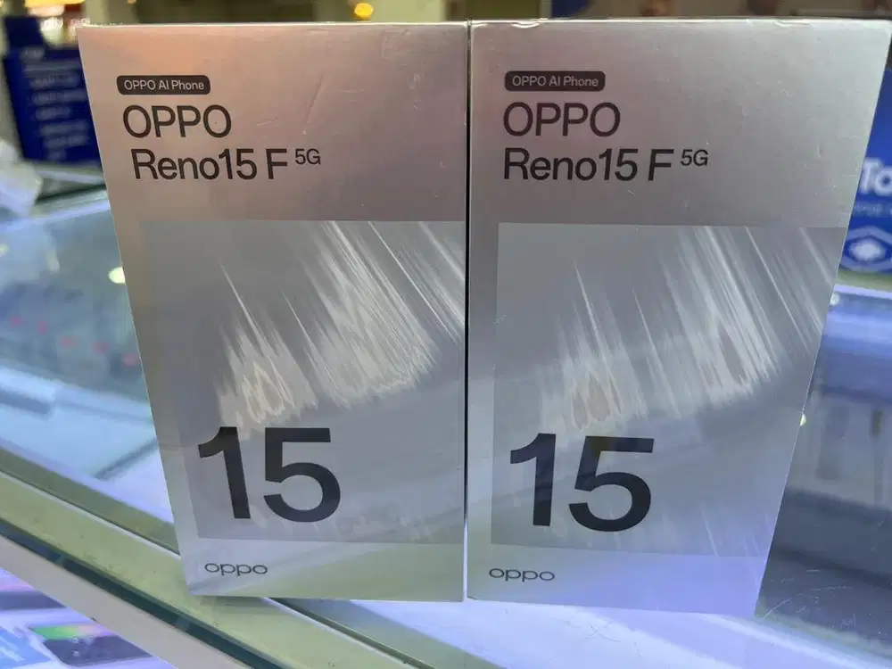 Oppo Reno 15F 5G ram12/256gb new garansi resmi oppo ready
