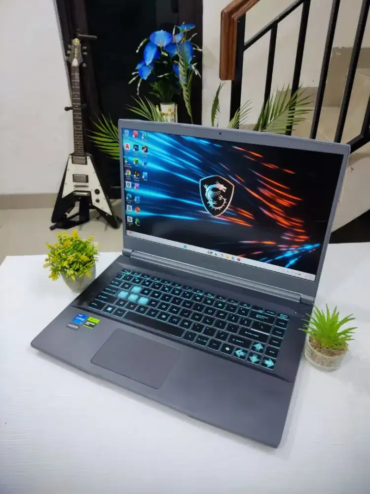 MSI Thin 15 B12UCX MULUS LIKE NEW FULLSET BOX [GEN 12]