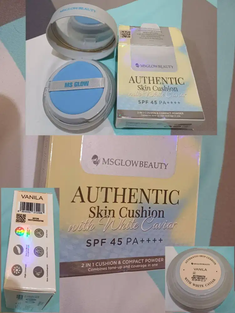 2 in 1 cushion & compact powder MS Glow